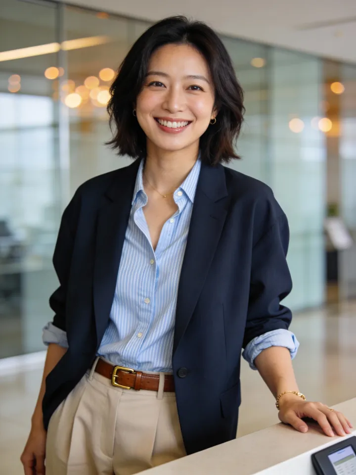 Empreendedor confiante escritório Portugal